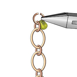 Through The Grapevine Necklace Instructions